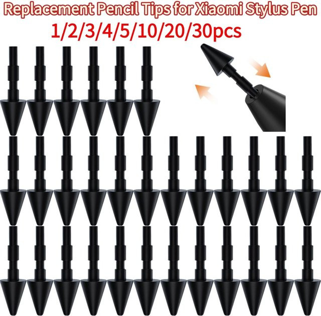 Xiaomi Ersatz-Bleistiftspitzen für Stylus und Xiaomi Pad 5/5 Pro in Schwarz - Bild 1