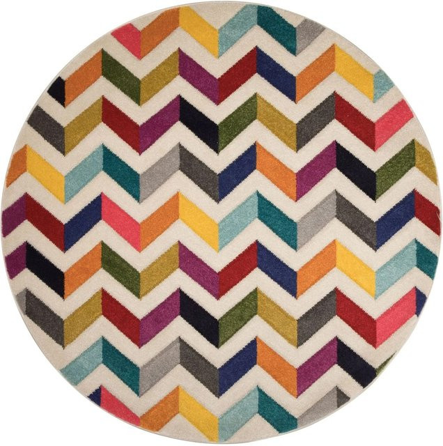Flair Rugs Kinderteppich Bolero Mehrfarbig Ø 160 cm - Bild 1