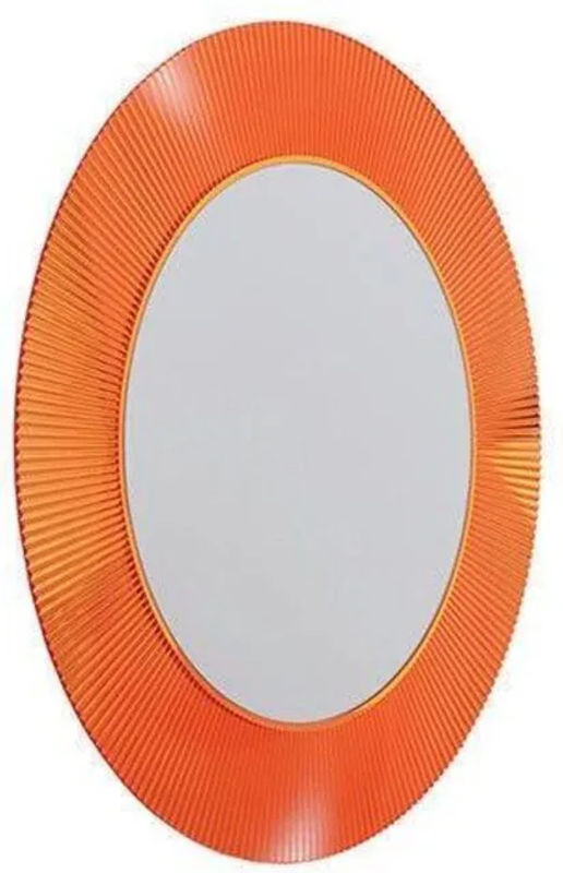 Kartell All Saints Wandspiegel Rund Orange Durchmesser: 78 cm - Bild 1