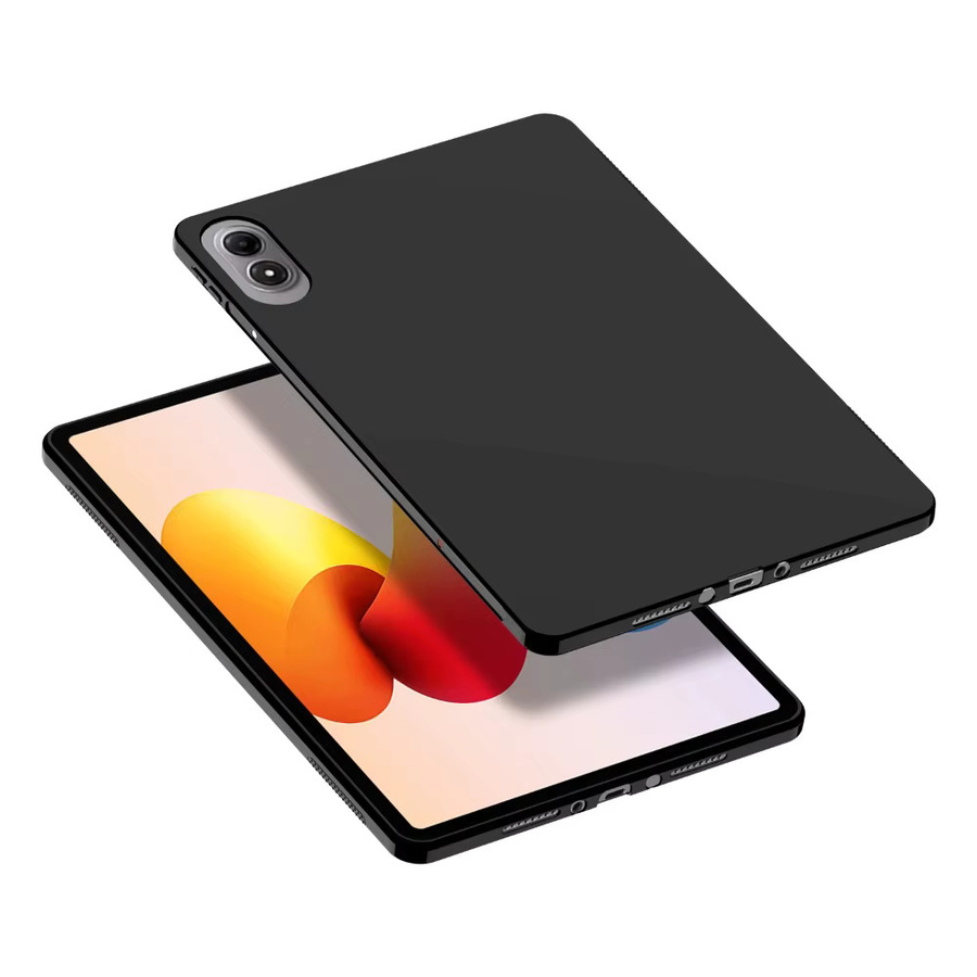 Xiaomi Schutzhülle für Redmi Pad 2 Pro 12,1 Zoll in Schwarz aus weichem Silikon TPU mit Airbag-Schutz - Bild 4