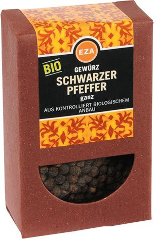 EZA Bio Pfeffer schwarz ganz 30 g - Bild 1