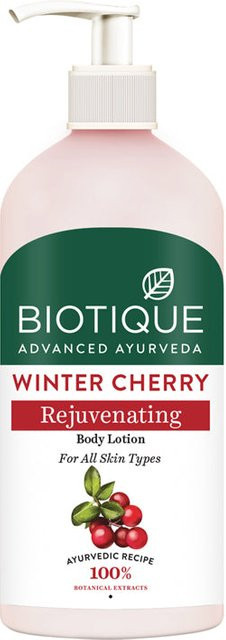 Biotique Winterkirsche Körperlotion, 300 ml, mit Mandelöl - Bild 1
