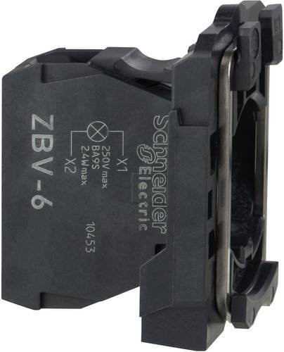 Schneider Electric ZBV6 Lampenfassung, 5er-Set, Schwarz, Metall - Bild 1