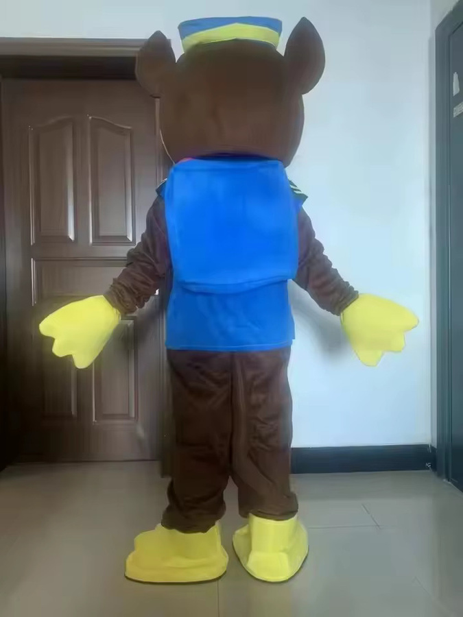 Potdemiel Paw Patrol Blauer Hund Maskottchen Kostüm, Plüsch / Textil - Bild 3