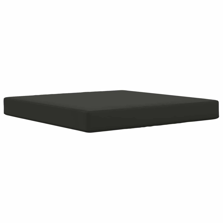 vidaXL Sofakissen für Draußen Schwarz aus Polyester B/B/H: 80 x 80 x 8 cm - Bild 2