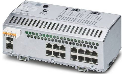 Phoenix Contact 1043423 FL SWITCH 2414-2SFX Industrial Ethernet Switch in Silber - Bild 1