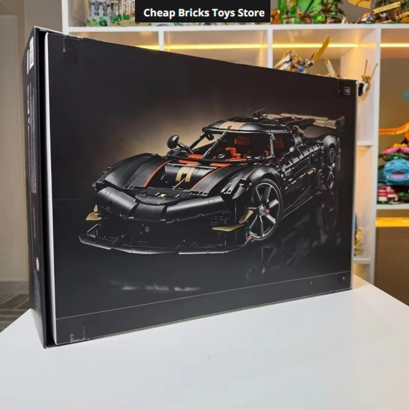Hot Toys V8 Rennwagen Supersportwagen Hypercar, Bausteine, 4104 Teile - Bild 2