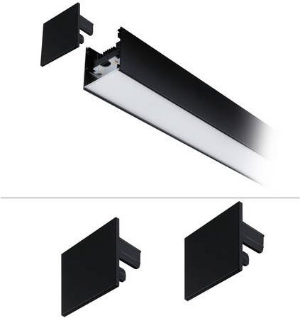 Paulmann Linion 98626 Endkappe in Schwarz matt - Bild 1