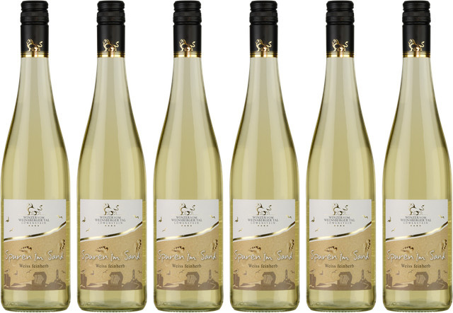 Württemberger Spuren Im Sand QbA Weißwein feinherb 6 x 0,75 l - Bild 1
