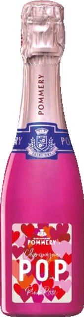 Pommery Champagne Pink POP Hearts, Brut, Frankreich, 0,2 l - Bild 1