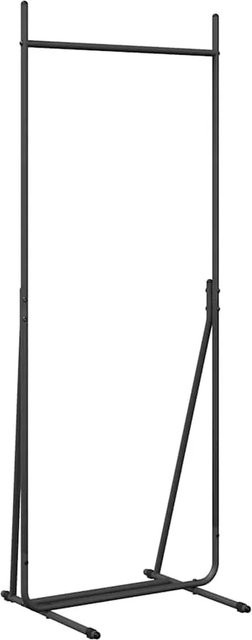 vidaXL Kleiderständer aus Stahl in Schwarz, B/T/H: 62 x 48 x 158 cm - Bild 1