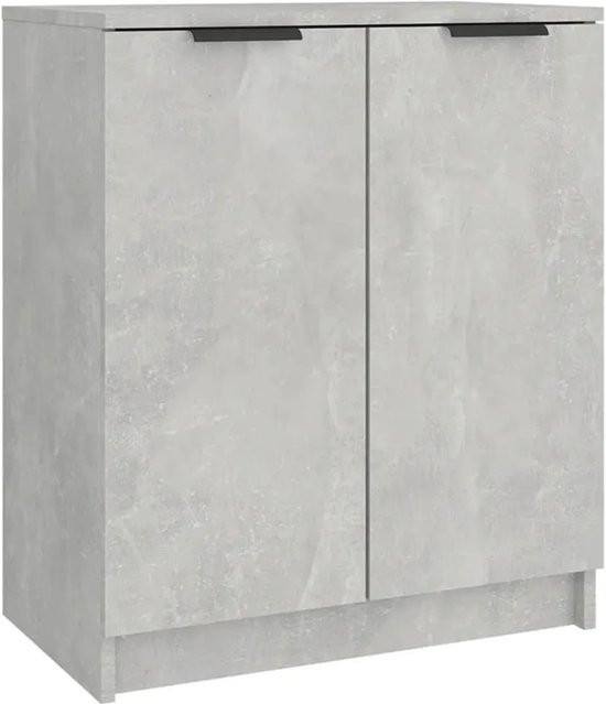 vidaXL Schuhschrank Betongrau aus Holzwerkstoff B/T/H: 59 x 35 x 70 cm - Bild 1