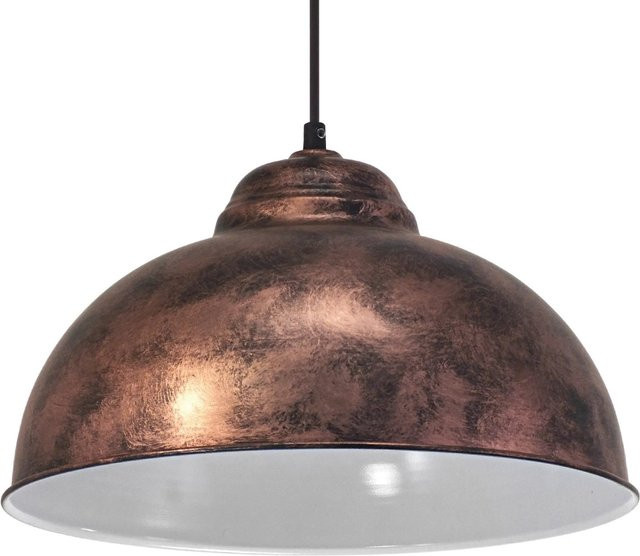 Eglo Pendelleuchte Truro 2 in Kupferfarben antik aus Stahl mit E27 Fassung - Bild 2