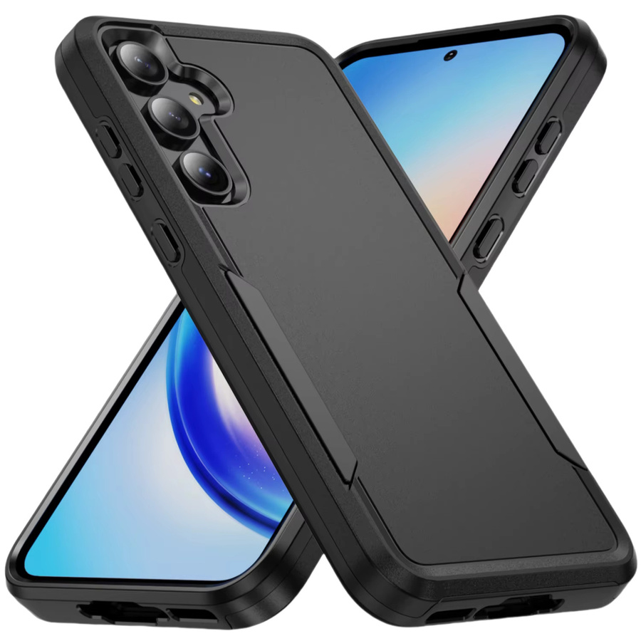 Robuste PC+TPU Schutzhülle für Samsung Galaxy S26 Ultra S25 S24 S23 FE Plus Ultra A57 A37 A17 A07 A56 A36 A26 A16 A06 in Schwarz oder Weiß - Bild 2