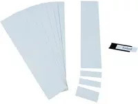 Ultradex Einsteckkarte C-Profil in Blau und Weiß, Breite: 6 cm, Höhe: 1,7 cm - Bild 1