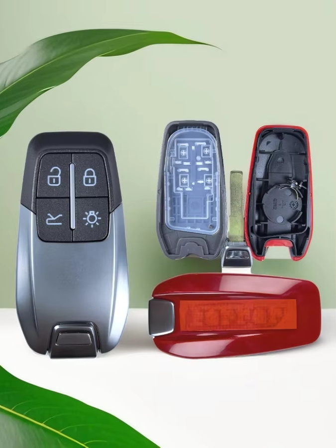 JXKEYS Ersatzgehäuse für Ferrari 458 588 488GTB und LaFerrari mit Schlüsselklinge, 4-Tasten Fernbedienung Shell Case CS094004 - Bild 3