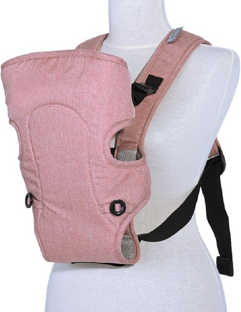 Lorelli Babytrage Between Bauchtrage mit verstellbaren Gurten in Rosa für Babys ab 4 Monaten - Bild 1