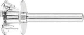 PFERD TOOLS POLICLEAN Werkzeughalter in Silber für Bohrung Ø 6 mm mit einer Spannbreite von 13 mm und Schaft-Ø 6 mm - Bild 1