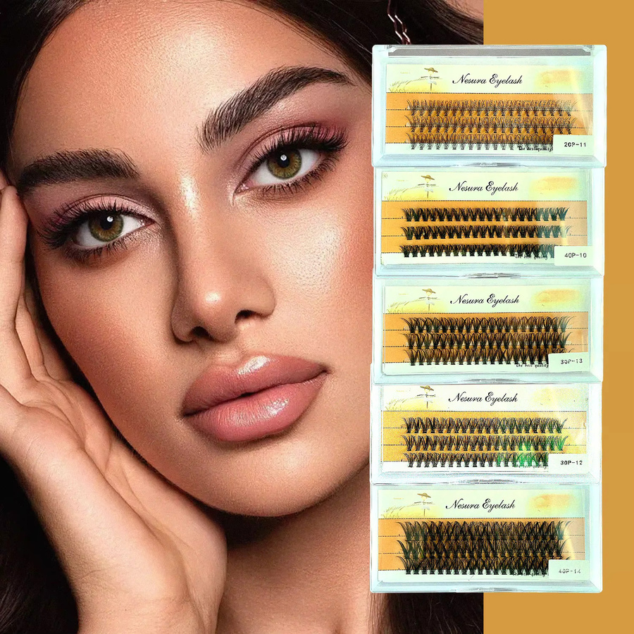 JUJU Dream Cluster-Wimpern-Set, natürlich, Unisex - Bild 5