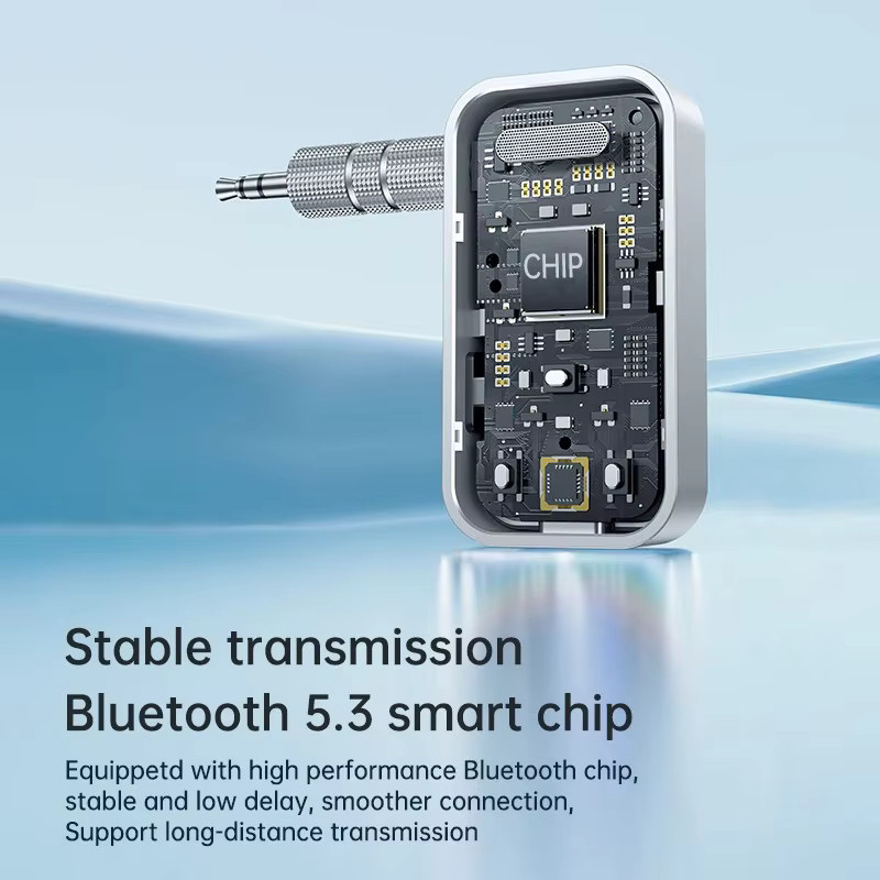 Kebidumei Bluetooth 5.3 Sender und Empfänger Adapter mit 3,5 mm Klinkenanschluss für Auto, Kopfhörer und Lautsprecher - Bild 4