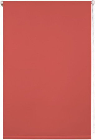 Lichtblick Thermo-Rollo Klemmfix Verdunkelung, Terracotta Rot, Breite: 90 cm, Höhe: 220 cm