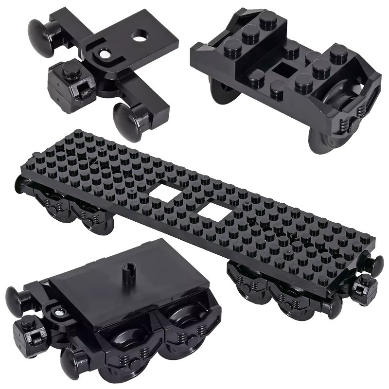 MOC City Zug-Basis Radwagen, Bausteine, Fahrzeuge - Bild 2