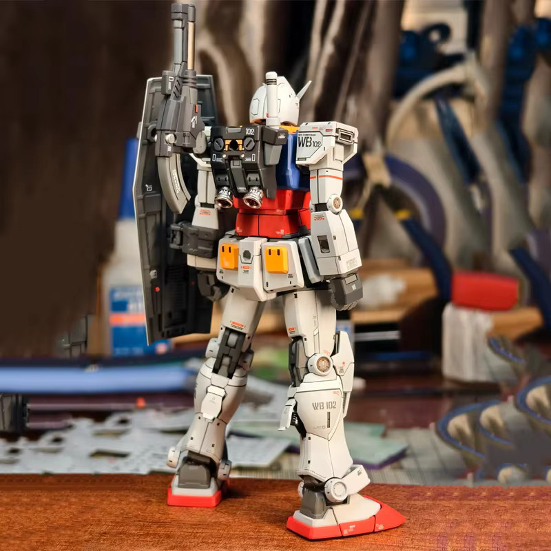 TAKARA TOMY GTO HG 1/144 Yuan Zu Tmech Bausatz RX-78-2 Actionfiguren - Bild 2