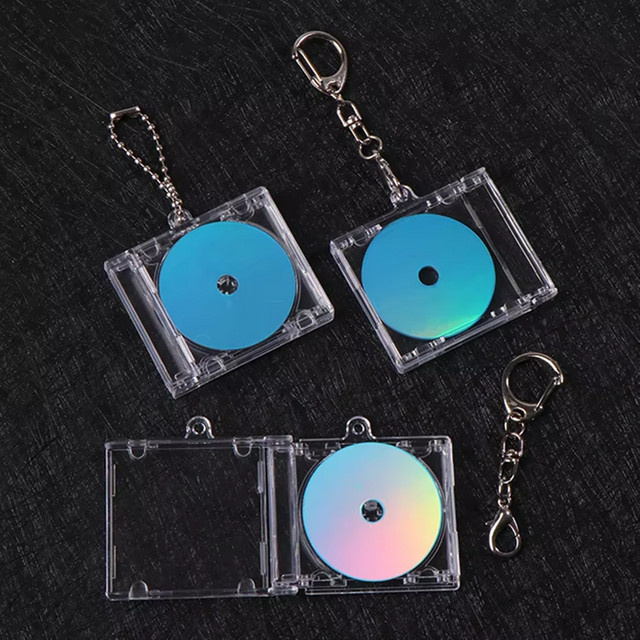 Fishsheep Schlüsselanhänger, Mini CD, Unisex - Bild 1