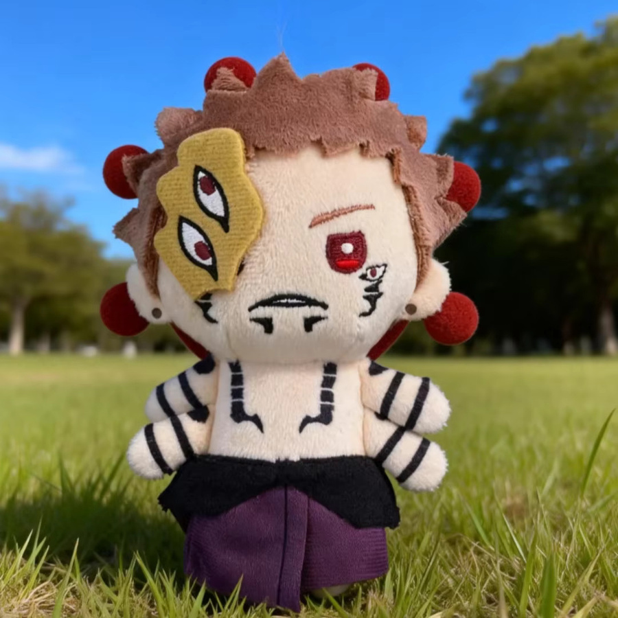 BOOKFONG Jujutsu Kaisen Ryōmen Sukuna Toge Omori, Plüschpuppe, 12cm - Bild 3