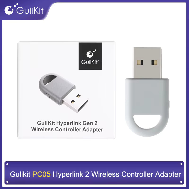 GuliKit Hyperlink 2 Wireless Controller Adapter Empfänger in Weiß für Xbox One, Xbox Series und PC - Bild 2