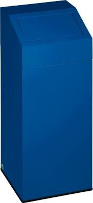 Probbax VAR Wertstoffsammler mit Geruchsfilter aus beschichtetem Stahl, 76 Liter, Enzianblau - Bild 1