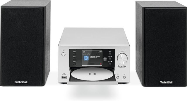 TechniSat VIOLA 710 CD IR Kompaktanlage mit CD-Player, DAB+, Bluetooth und Wi-Fi in Silber - Bild 1