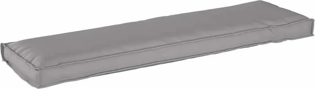 vidaXL Kissen Grau aus wasserabweisendem Polyester, B/T/H: 140 x 40 x 8 cm - Bild 1