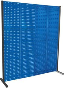 Kappes Trennwand RasterPlan Einzelfeld in Blau RAL 5010, Breite: 200 cm, Höhe: 200 cm - Bild 1