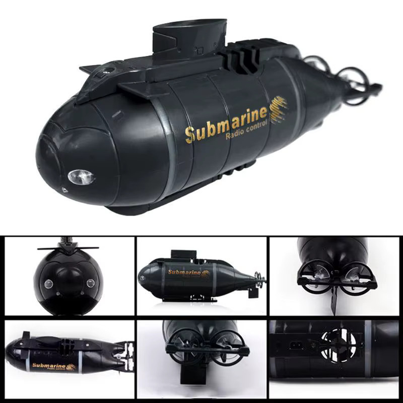 CONUSEA Mini RC U-Boot Schnellboot, mit Licht und Fernbedienung, Wasserdicht - Bild 2