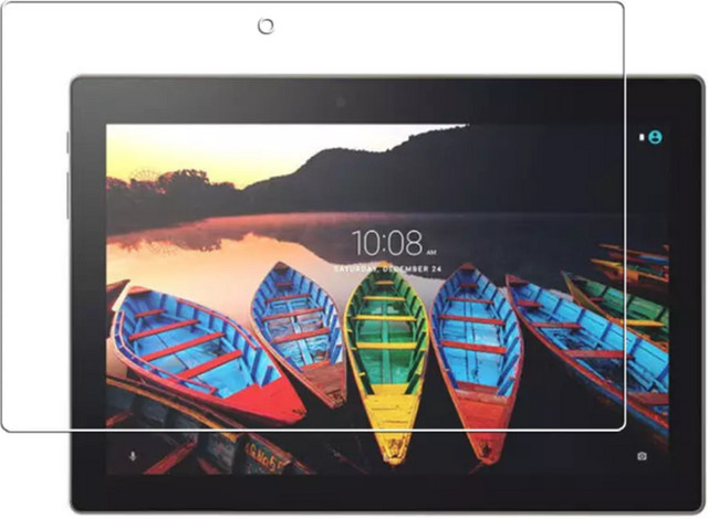 Lenovo Tab 3 10 Business Displayschutzfolie aus 9H gehärtetem Glas, transparent, 10,1 Zoll - Bild 1