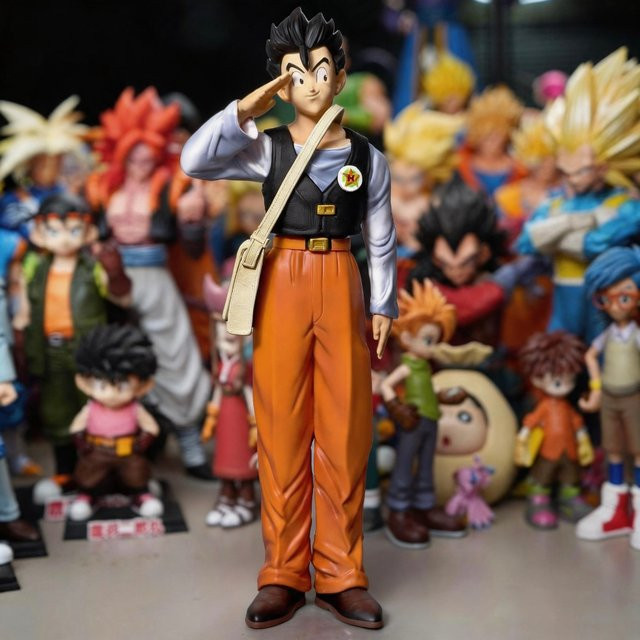 Dragon Ball Son Gohan Actionfiguren, PVC-Statue, 32cm - Bild 1
