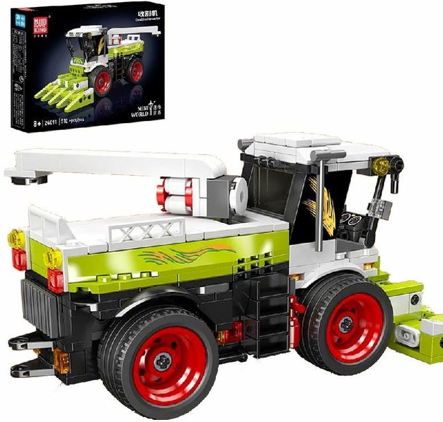Technischer Mähdrescher Modellbausteine Sets, Modellbausatz, 510 Teile, ab 14 Jahren - Bild 1