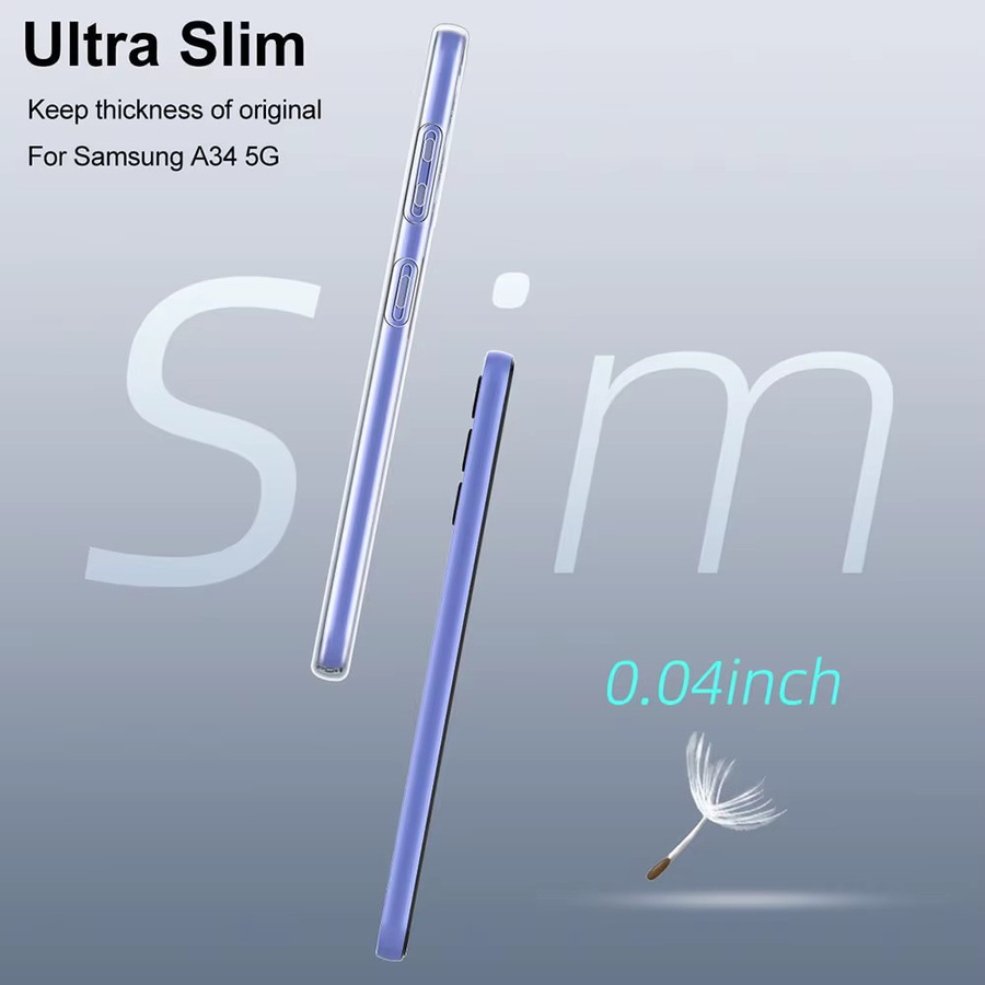 Transparente Silikon-Schutzhülle für Samsung Galaxy A-Serie (A17 A27 A37 A57 A07 A16 A06 A56 A36 A26 A55 A35 A25 A15 A05s A54 A34 A24 A14) - Bild 4