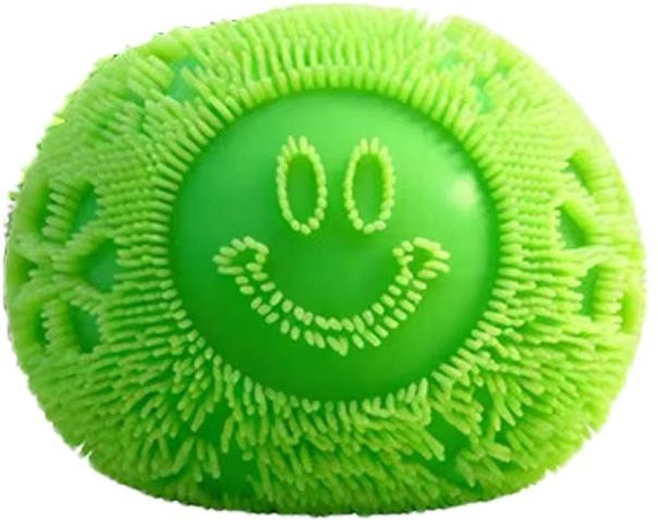 Nee Doh Fuzz Ball Quetschspielzeug, weiche flaushige Blumenkraft, tragbar - Bild 1