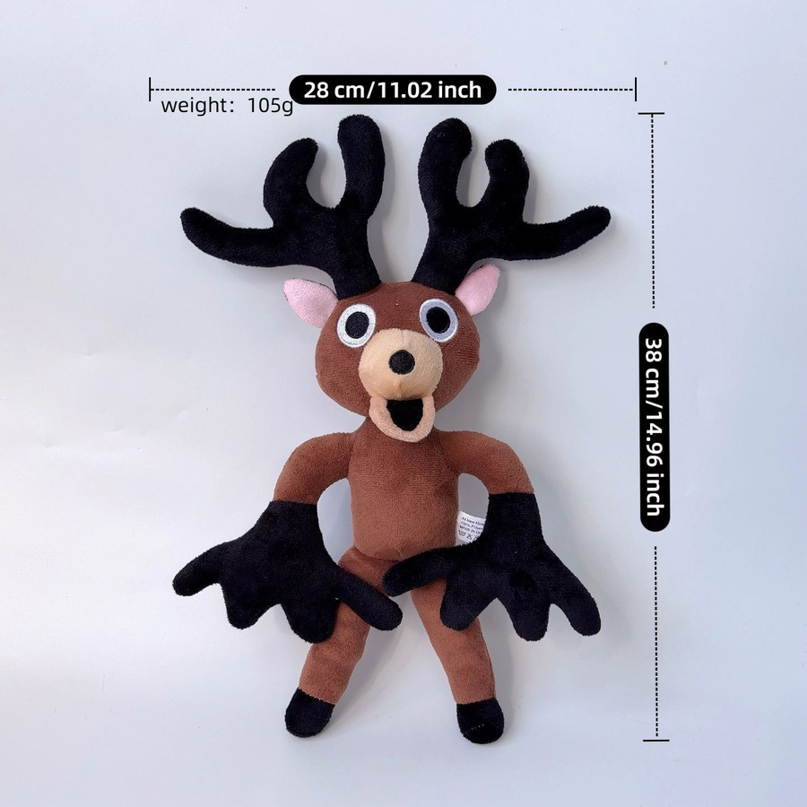 Yiran toy 1 Hirsch Plüschtier Hirsch Kuscheltier ab 14+y - Bild 2