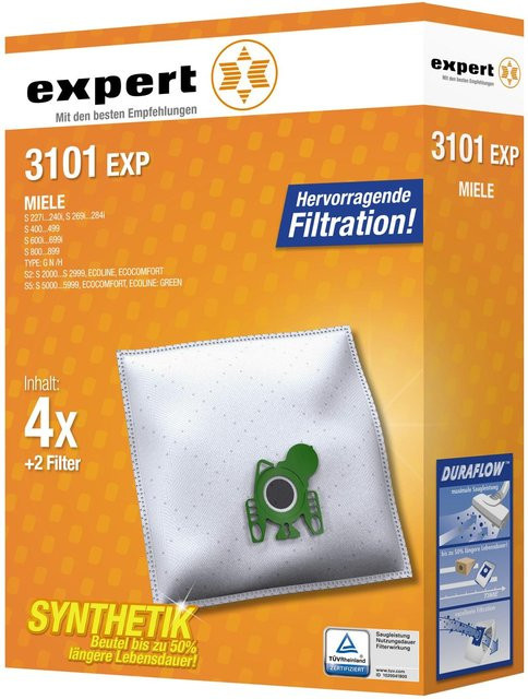 Expert Staubsaugerbeutel 3101 EXP in Weiß - Bild 1