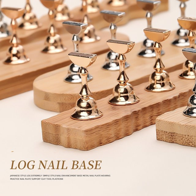 KANU Nagel-Präsentationsständer aus Holz, Metallic, Acrylic 04 - Bild 1