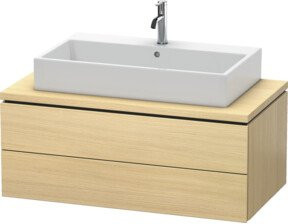 Duravit Waschtischunterschrank L-Cube mit 2 Schubladen, Breite: 102 cm, Tiefe: 54,7 cm, Höhe: 40 cm - Bild 1