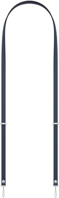 Magnetisches Handy-Crossbody-Lanyard in Blau mit verstellbarem Gewebe-Nackenband für iPhone 17, 17 Air und 17 Pro Max - Bild 1