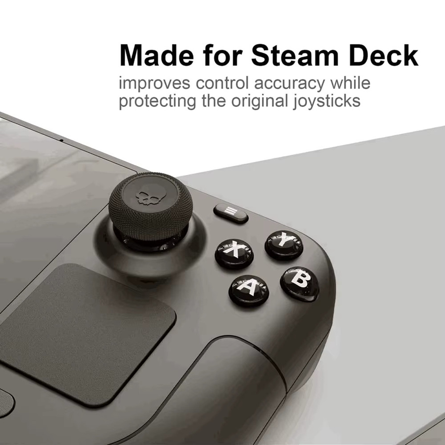 SZKOSTON 6 Stück rutschfeste Analog Stick Caps in Grün für Steam Deck OLED und ROG Ally X - Bild 2