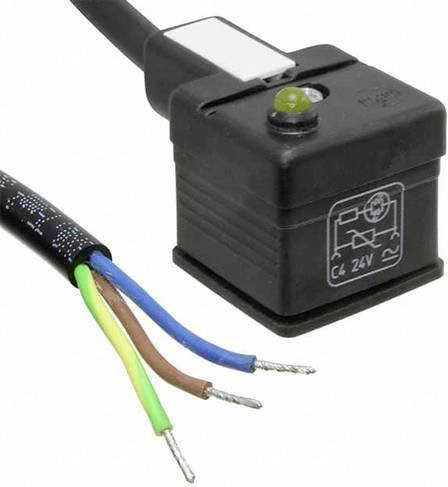 Molex DIN Moulded Stecker in Gelb und Schwarz aus Kunststoff 2210501520 - Bild 1
