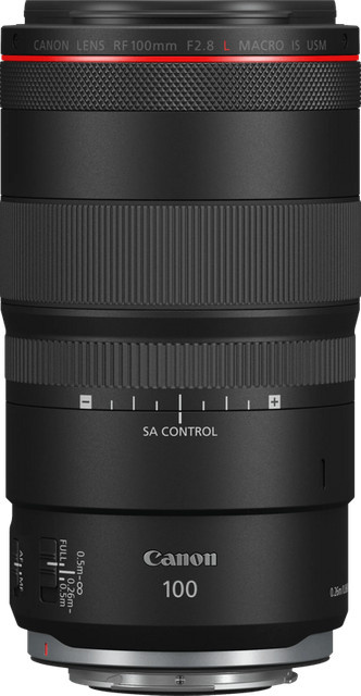 Canon RF 100mm f/2.8L Makro IS Objektiv in Schwarz - Bild 1