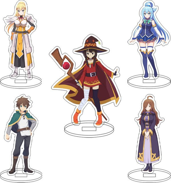 Bandai KonoSuba, Acrylfigur Ständer, 16cm, Einzelfigur - Bild 1