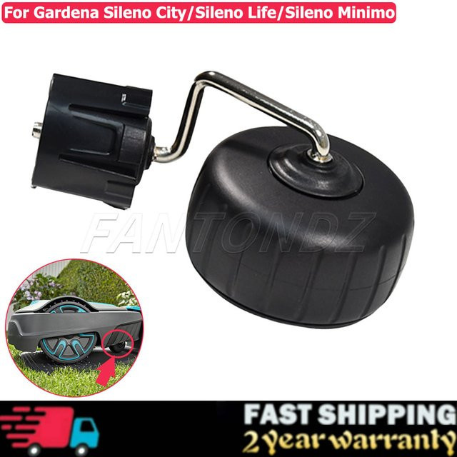 Gardena Radbaugruppe Schwarz für Roboter-Rasenmäher Sileno Minimo Sileno Life Sileno City und Husqvarna Automower 305 310 Ersatzteil 589300801 - Bild 1